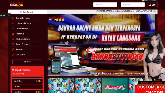 BANDARTOGEL666 BANDARTOGEL666